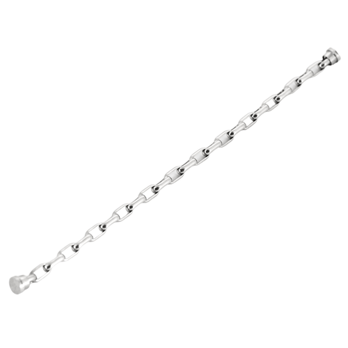 Bracelet FRED - Force 10 - Bracelet maillon en or blanc 58 Facettes DV0581-34