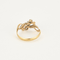 Bague 52 Bague en or jaune, or blanc et diamants 58 Facettes DV15331-2-52-1