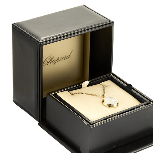 Pendentif CHOPARD - Pendentif Happy Spirit en or rose 18K (750 Millièmes) et diamants 58 Facettes DV4302-3