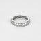 Bague 49.5 Alliance américaine en platine et diamants 58 Facettes DV0952-2-495-2