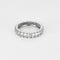 Bague 49.5 Alliance américaine en platine et diamants 58 Facettes DV0952-2-495-2
