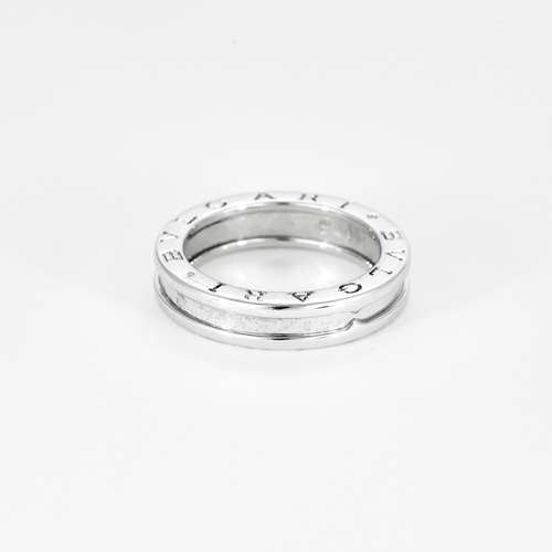 Bague 54 BULGARI - B.Zero1 - petit modèle - Bague en or blanc 58 Facettes DV16423-2-54-3