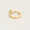 Bague 49 Bague Solitaire en or jaune et diamants 58 Facettes DV15367-1