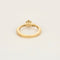 Bague 49 Bague Solitaire en or jaune et diamants 58 Facettes DV15367-1
