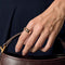 Bague 53.5 MESSIKA - Move - Bague en or rose et diamants 58 Facettes DV15694-4