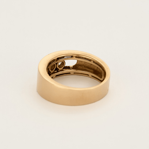 Bague 53.5 MESSIKA - Move - Bague en or rose et diamants 58 Facettes DV15694-4