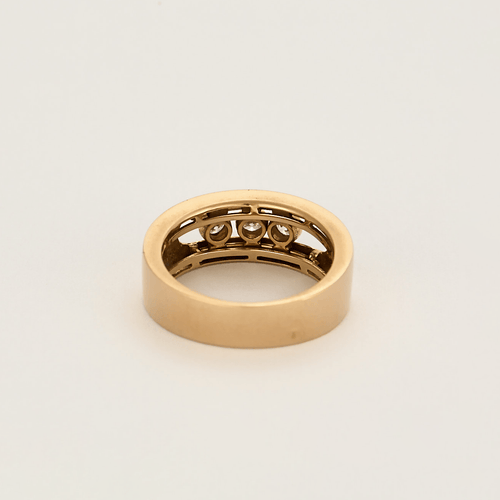 Bague 53.5 MESSIKA - Move - Bague en or rose et diamants 58 Facettes DV15694-4