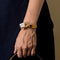 Montre HERMES - Kelly - Montre cadenas métal doré à mouvement quartz 58 Facettes DV17875-1