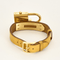 Montre HERMES - Kelly - Montre cadenas métal doré à mouvement quartz 58 Facettes DV17875-1