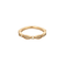 Bague 47 Demi Alliance en or rose et diamants 58 Facettes DV17824-1