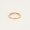 Bague 47 Demi Alliance en or rose et diamants 58 Facettes DV17824-1