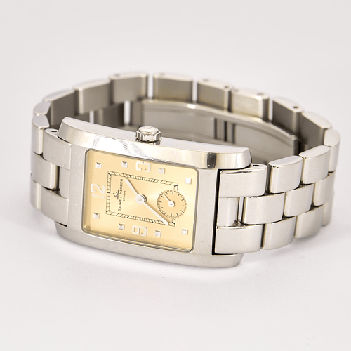BAUME & MERCIER - Hampton - Montre en acier à mouvement quartz