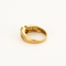Bague 52 Bague en or jaune à motif de fleurs, saphir rose, jaunes et diamants 58 Facettes DV0542-4-52-1