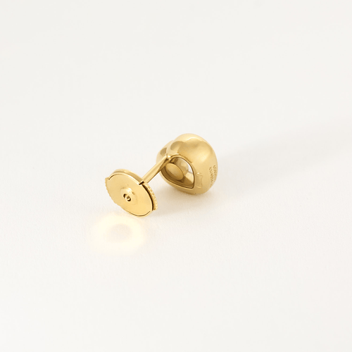 Boucles d'oreilles CHOPARD - HAPPY DIAMONDS - Paire de boucles d'oreilles en or jaune et diamants 58 Facettes DV16125-1