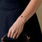 Bracelet CARTIER - Amulette - Bracelet jonc ouvert en or rose, onyx, nacre et diamants 58 Facettes DV18320-2