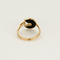 Bague 54 CARTIER - Amulette - Bague en or rose, onyx et diamants 58 Facettes DV18320-1