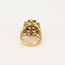 Bague 51,5 Bague en or jaune, diamant et rubis de synthèse 58 Facettes DV18467-2-515-5