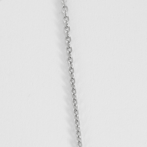 Collier Collier or blanc et aigue-marine 58 Facettes DV17401-1
