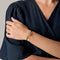 Bracelet FRED - FORCE 10 - Moyen modèle - Bracelet en or jaune et cordon torsadé en acier vert 58 Facettes DV18445-7