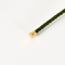 Bracelet FRED - FORCE 10 - Moyen modèle - Bracelet en or jaune et cordon torsadé en acier vert 58 Facettes DV18445-7