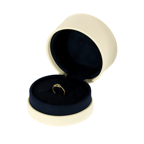 Bague 51 FRED - Force 10 - Petit modèle - Bague en or jaune à motif de manille et diamants 58 Facettes DV18445-4-51-2