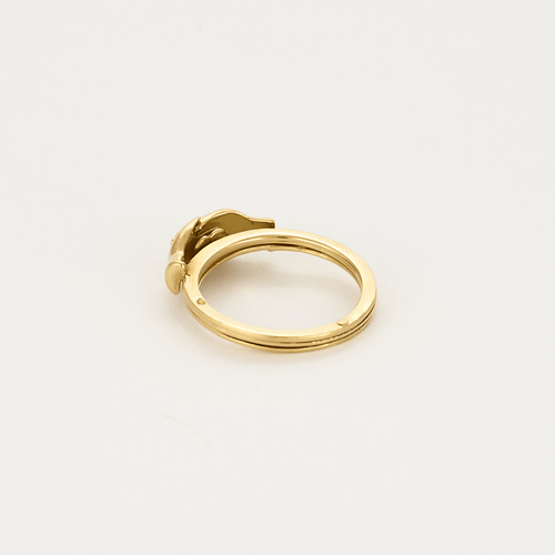 Bague 50 Rare Bague fede en or jaune 58 Facettes DV0014-15