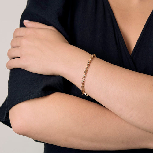 Bracelet Bracelet en or jaune 58 Facettes DV19065-6