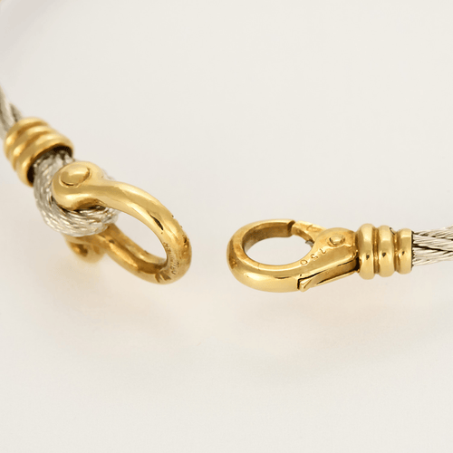 FRED - Force 10 - Bracelet en acier et or. Vintage
