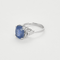 Bague 52 Bague en or gris saphir et diamants 58 Facettes DV4440-29