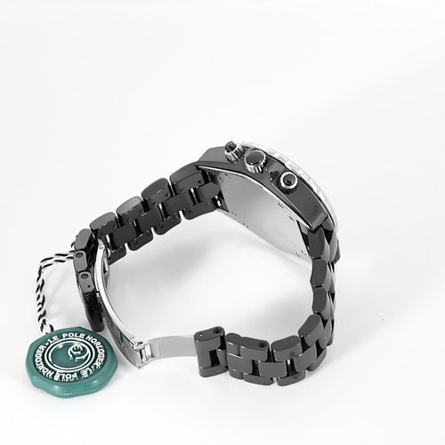 CHANEL - Montre J12 Chronographe en céramique noire 58 Facettes DV0604-2