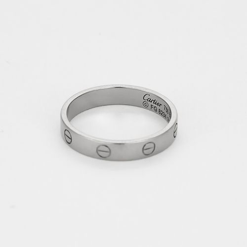 Bague 62 CARTIER - Love petit modèle - Bague en or blanc 58 Facettes DV18323-3