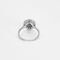 Bague 60 Bague en or blanc et roses diamantées 58 Facettes DV18874-1