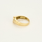 Bague 53 Bague jonc en or jaune et rubis 58 Facettes DV5673-9-53-2