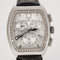 Montre VAN DER BAUWEDE - Magnum XS Chrono calibre 65 - Montre en acier et diamants à mouvement quartz 58 Facettes DV0260-11