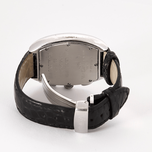 Montre VAN DER BAUWEDE - Magnum XS Chrono calibre 65 - Montre en acier et diamants à mouvement quartz 58 Facettes DV0260-11