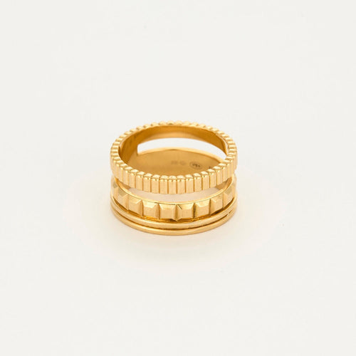 Bague 54 Boucheron Bague Quatre Radiant en or jaune 58 Facettes DV19570-1