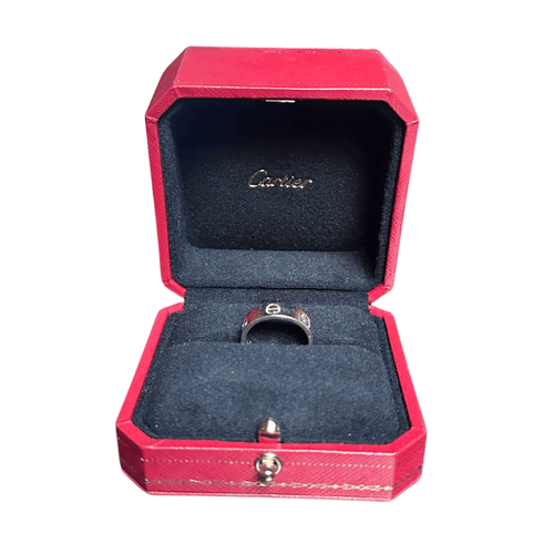 Bague Cartier Bague Love Or Gris 58 Facettes DV4709-1
