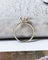Bague 47 Bague solitaire en platine et diamant 0,50 ct 58 Facettes 11035