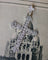 Croix Belle Époque en or jaune et argent pavée de diamants 58 Facettes A11355