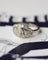 Bague 53 Bague Art Déco - Bague losange en or blanc 750 et diamants 58 Facettes A11371