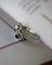 Bague 59 Bague Toi et Moi marguerite en or blanc et diamants, saphir bleu 58 Facettes A11451