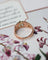 Bague 50.5 Bague solitaire dôme en or rose et diamant taille ancienne 58 Facettes A11667