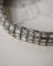 Bracelet Bracelet Rivière trois rangs en or blanc 750 et platine, diamants 58 Facettes A11846