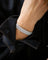 Bracelet Bracelet Rivière trois rangs en or blanc 750 et platine, diamants 58 Facettes A11846