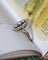Bague 50.5 Bague marquise en or blanc 750 et diamants 58 Facettes A11860