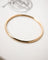 Bracelet Bracelet jonc massif rond en or jaune 750 58 Facettes A11923