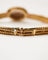 Bracelet Bracelet Napoléon III motif ovale en or jaune et pierre de lune, perles fines 58 Facettes A11948