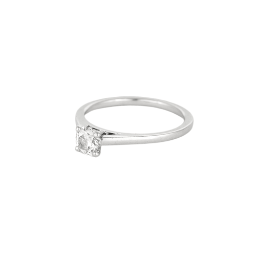 Bague 48.5 DE BEERS - Bague solitaire en Platine (950 Millièmes) sertie d’un diamant 58 Facettes DV11922-1