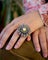 Broche 53 Bague marguerite modulable broche en or rose et diamants, perle de culture gold 58 Facettes A9885 F1987