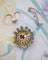 Broche 53 Bague marguerite modulable broche en or rose et diamants, perle de culture gold 58 Facettes A9885 F1987